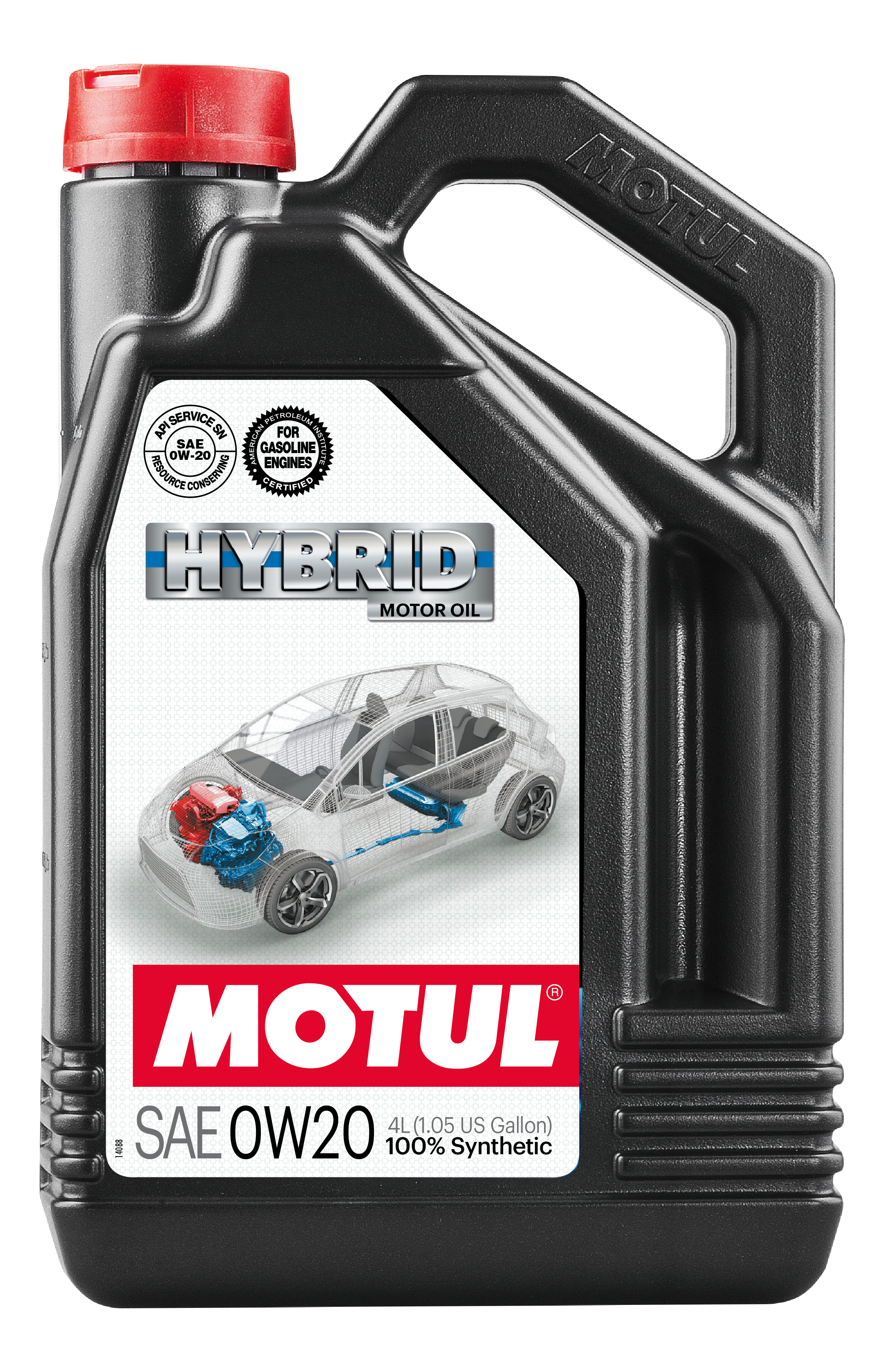 MOTUL HYBRID 0W20 - 4L - Synthetic Engine Oil